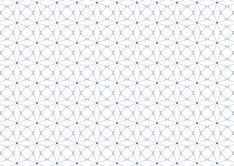 white and blue background abstract doodle art pattern with dots