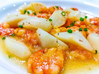Still life photography - close-up of food on a plate