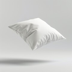 Blank wite cushion mockup pillow home decor.