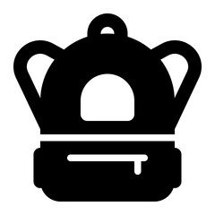 Obraz premium backpack, bag, classroom, school, equipment solid or glyph icon