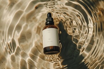 Amber Dropper Bottle bottle perfume nature.