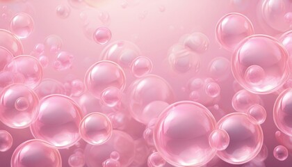 シャボン玉の壁紙パターンイラスト