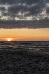 Sunset at beachs