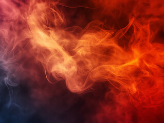 A high quality smoke background with swirling pastel and vibrant smoke patterns
