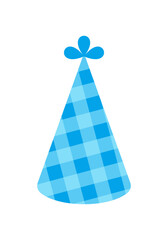 Patterned Party Hat Illustration