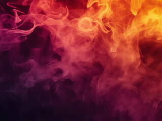 A high quality smoke background with swirling pastel and vibrant smoke patterns