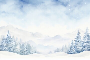 Snow landscape outdoors winter.