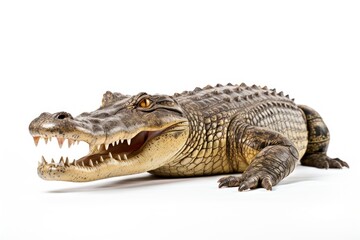 Fototapeta premium Crocodile reptile animal lizard.