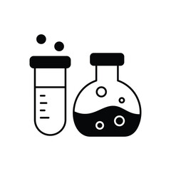 Chemical Flask vector icon