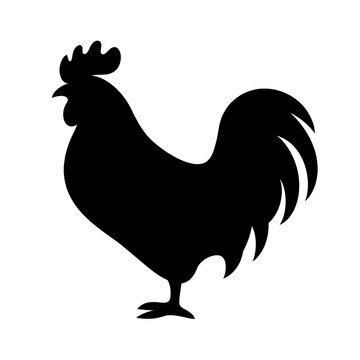 recommend clip art: Hen logo icon silhouette chicken poultry.