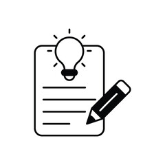 Creative Writing vector icon
