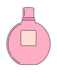 Perfume Packaging Illustration