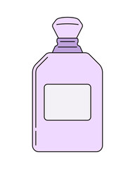 Perfume Bottle Illustration