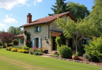 old house in the park