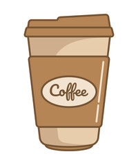Paper Coffee Cup Illustration