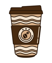 Paper Coffee Cup Illustration