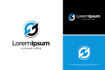 Infinity letter T logo vector design template