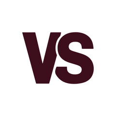 Letter V and S, VS logo design template vector illustration