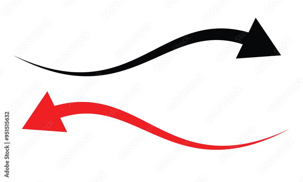 Poster long arrow icon. arrow pointing . long arrow vector . arrow or web design on white background.