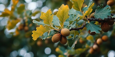 Oak (Quercus): Renowned for their strength and long life, oaks have lobed leaves and produce acorns. They provide essential support and habitat for a wide range of wildlife