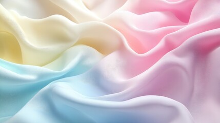 Fototapeta premium Abstract pastel colors 3d wave background. Abstract background in soft pastel colors