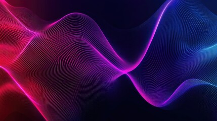 abstract rhythm wavy line graphic for background