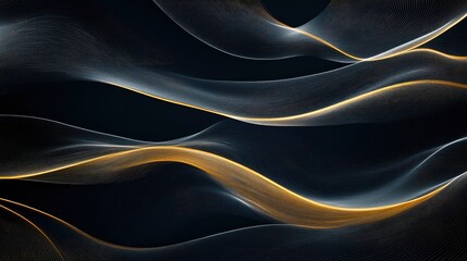 Obraz premium abstract rhythm wavy line graphic for background