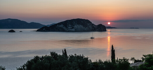 Griechenland Zakynthos Sonnenaufgang Sonnenuntergang