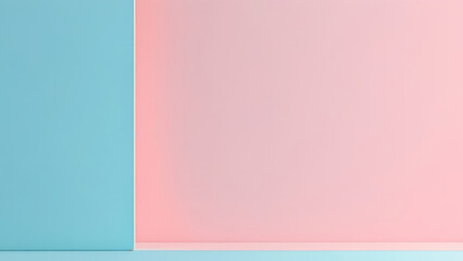 Obraz premium Elegant and Modern Blue and Pink Background Blend