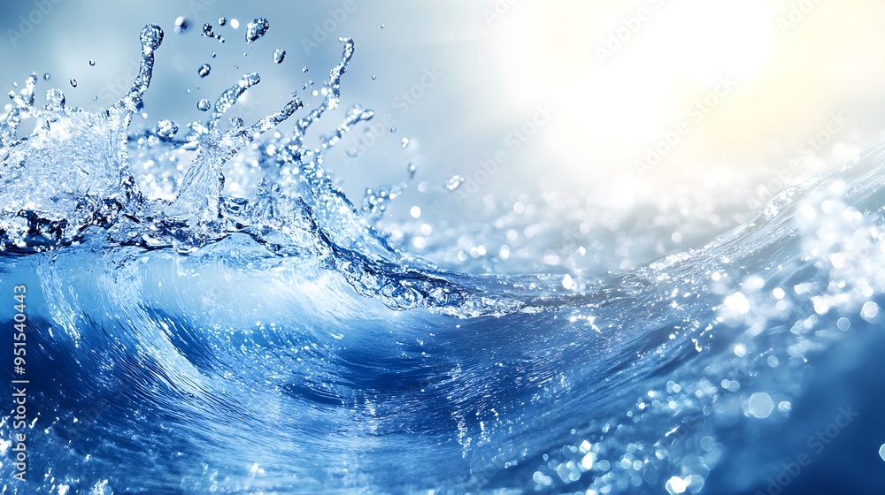 Poster a_dynamic_wave_pattern_bac-458
