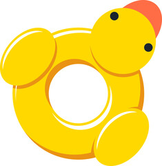 Swimming Buoy Illustration