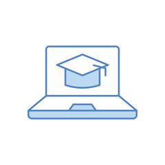 Online Course vector icon