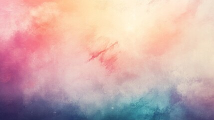 Obraz premium An abstract background with a soft, watercolor effect and gentle, blended colors, creating a dreamy and serene aesthetic.