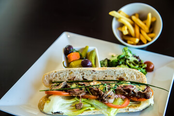 Food Fotography art shot, Photo is selective focus with shallow depth of field. Taken at Sheraton Hotel, Cairo Egypt