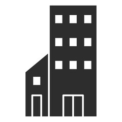 Office Building Filled Icon