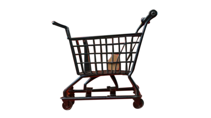 Cyber Monday Sale, Sale Box, Gift Box on a Transparent Background