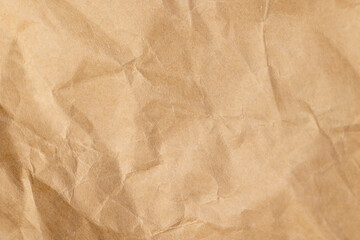 old paper bag for goods made of recycled paper