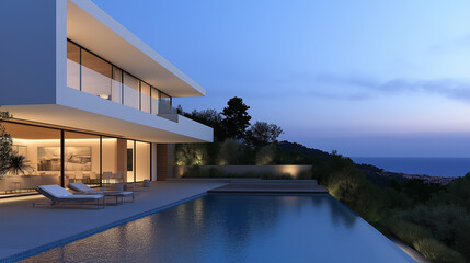 Fototapeta premium Outdoor Modern House