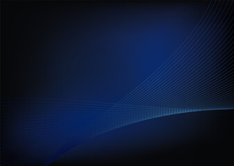 Background dark vector lines blue