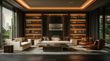 Modern Luxury Living Room Interior Design