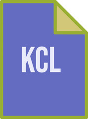 KCL File icon fill crisp corner