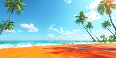 Obraz premium tree on the beach