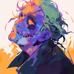 Fototapeta premium Zombie in Halloween Night