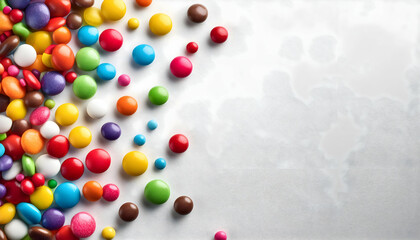 colorful jelly beans background