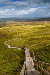 Cuilcagh mountain in Northern Ireland
