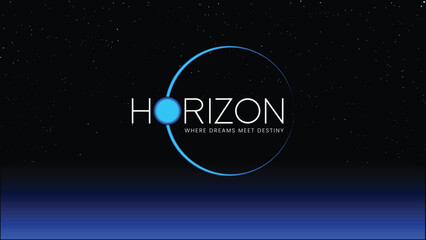The Horizon logo represents the limitless possibilities and opportunities that lie ahead. It symbolizes the intersection of ambition and innovation, where the boundaries of what's possible are pushed 
