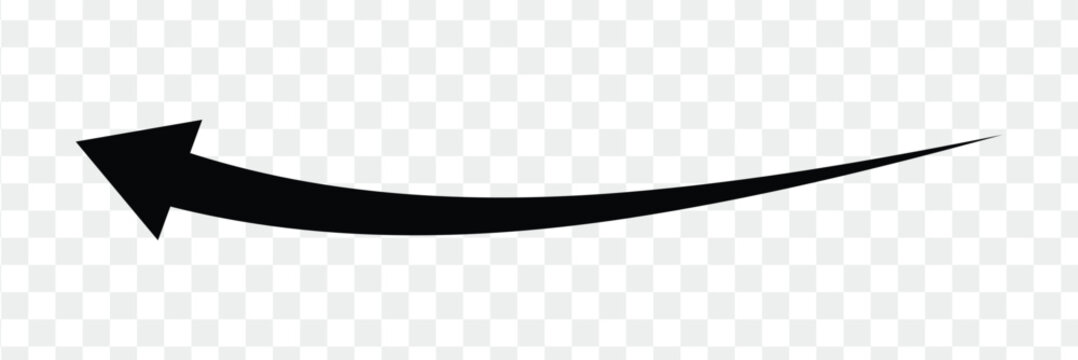 recommend clip art: Long arrow vector icon. Black horizontal double arrow. Vector design. Black semi curved long arrow. Long arrow.