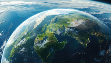 Earth-Like Planet and Its Unique Atmosphere