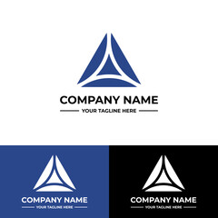 Logo Triangle for Company with Modern Concept