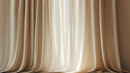 Beige Curtains: Elegance and Simplicity in Interior Design